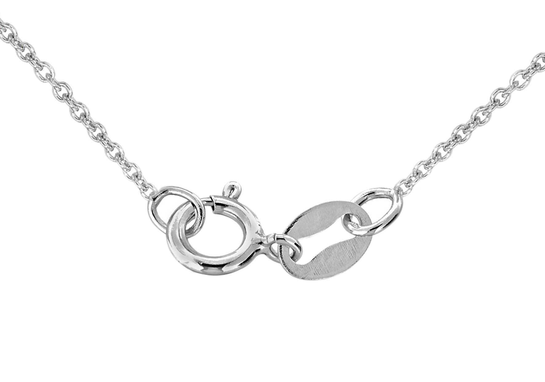 18ct White Gold 0.24ct Diamond Butterfly Necklace