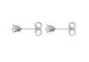 18ct White Gold 0.25ct Diamond 3mm Stud Earrings