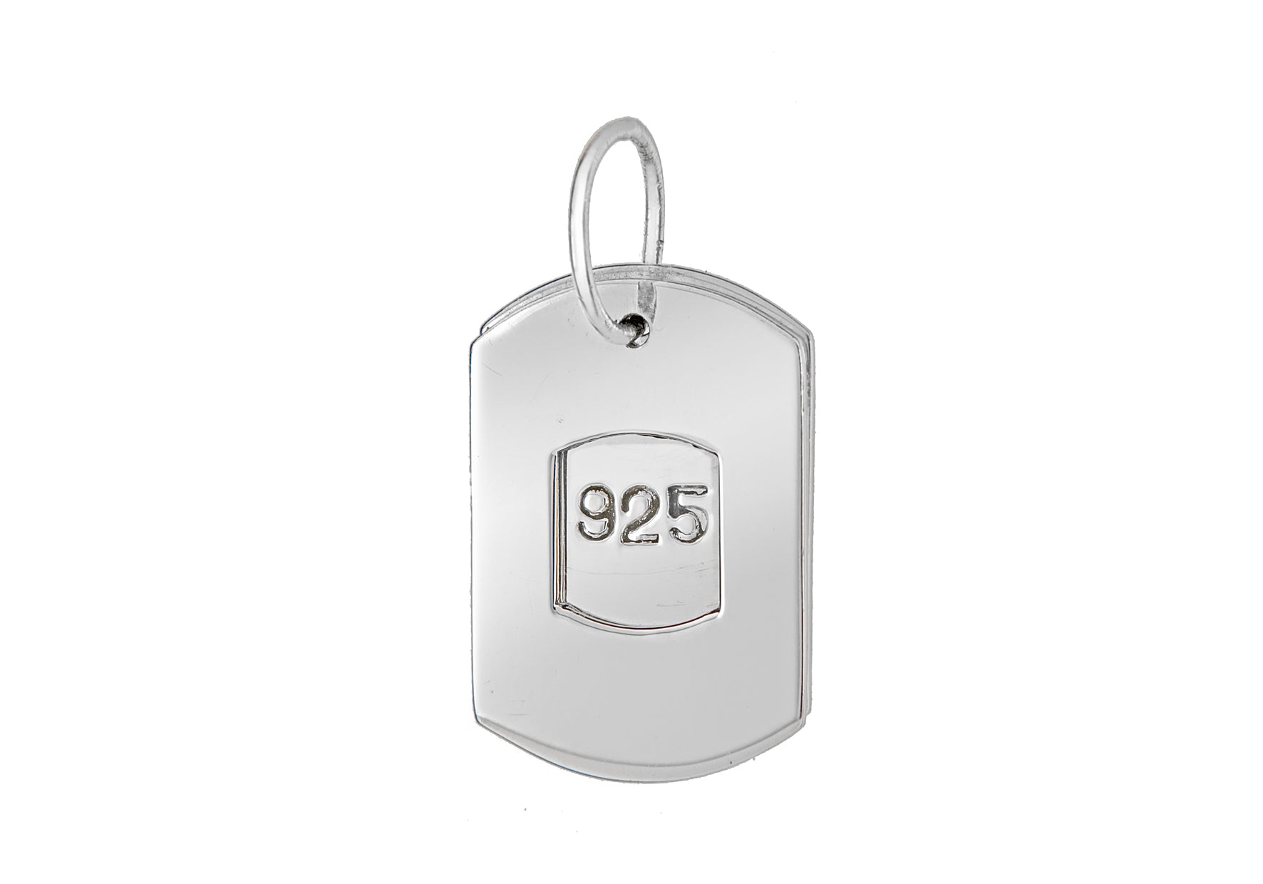 Сребро 925 двойна висулка за куче