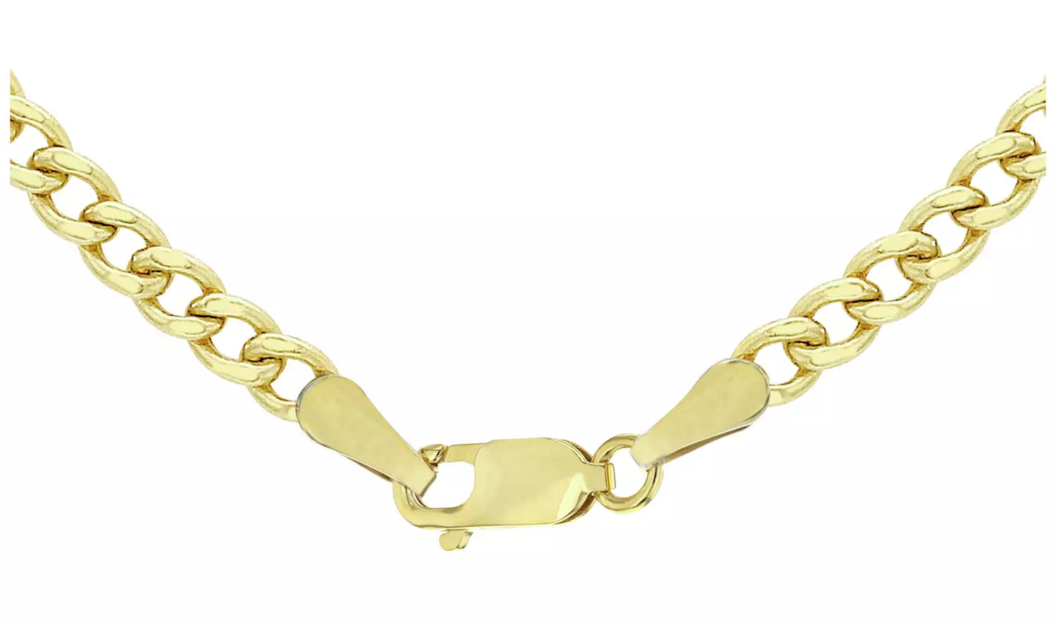 9ct Yellow Gold 80 Curb Chain Necklace