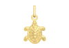 9ct Yellow Gold 10mm x16mm Turtle Pendant