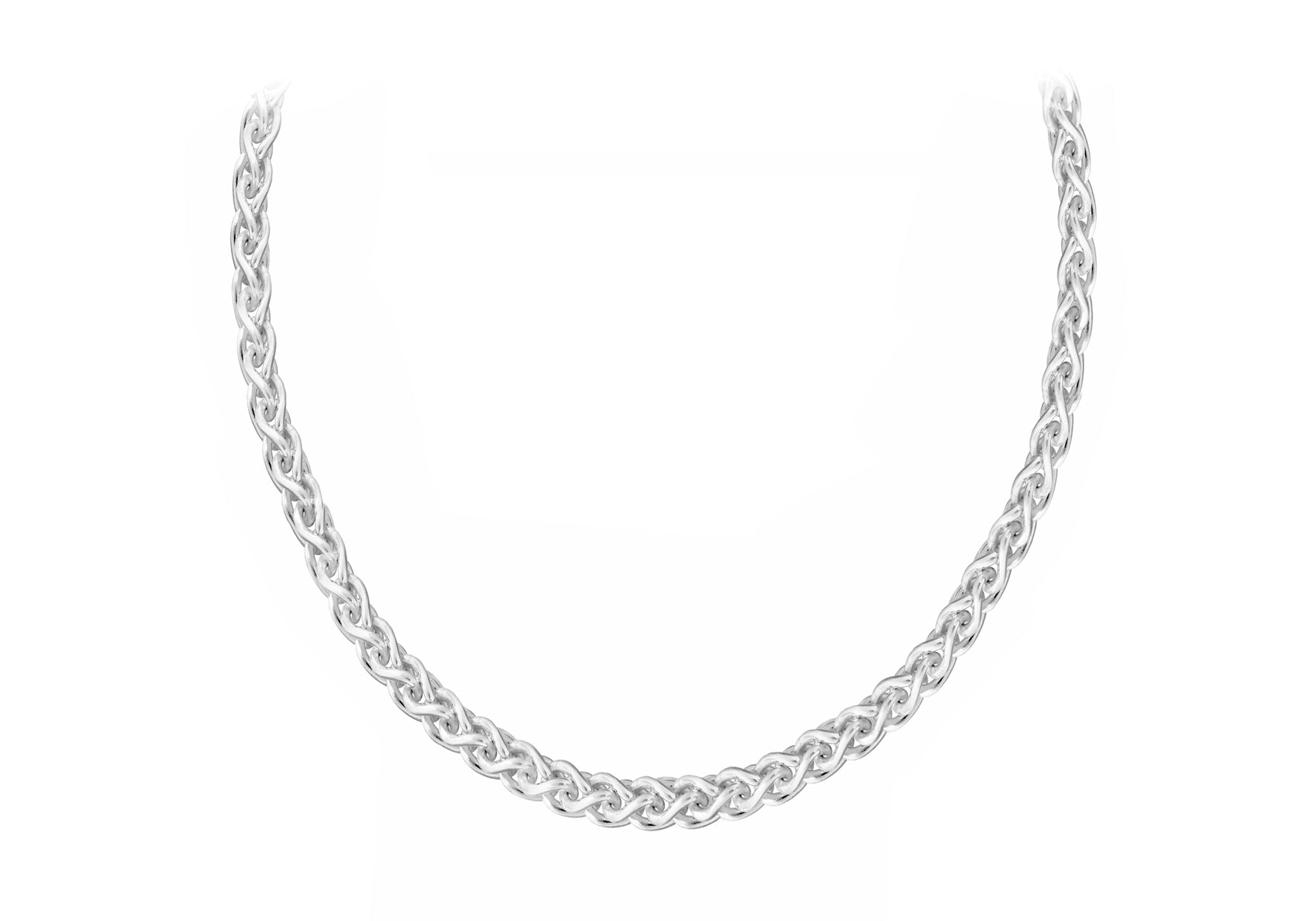 Sterling Silver 100 Spiga Chain