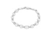 Sterling Silver Diamond Cut Large Forzatina Bracelet