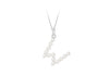 Sterling Silver Freshwater Pearls Initials Pendant