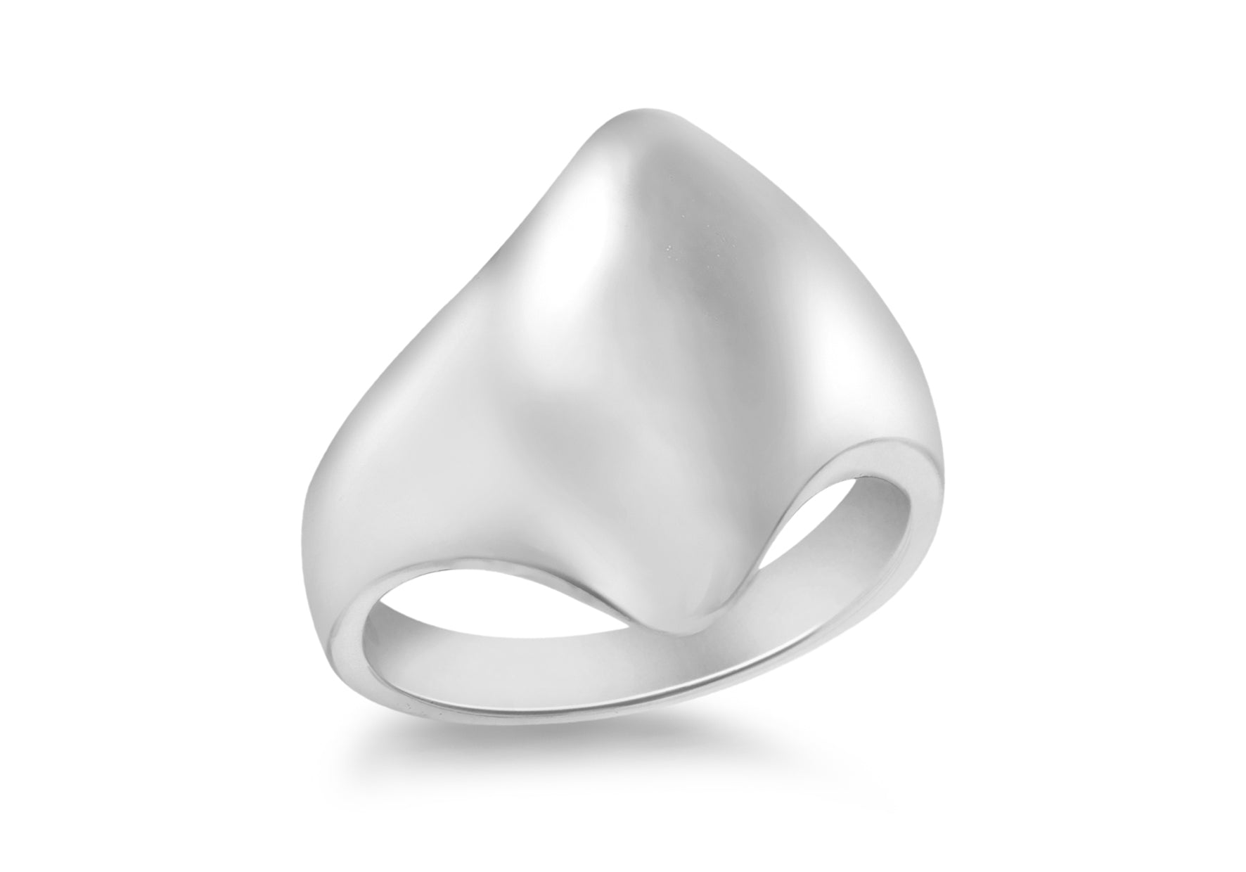 SILVER R454 POLISHED Ring