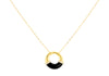 9ct Yellow Gold 0.005ct Round Diamond Pendant