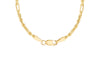 9ct Yellow Gold Diamond Cut Figaro Rope Chain