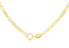 9ct Yellow Gold Square Links Chain