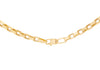 9ct Yellow Gold 60 Square Paper Chain