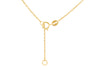 9ct Yellow Gold Malachite Bar Necklace