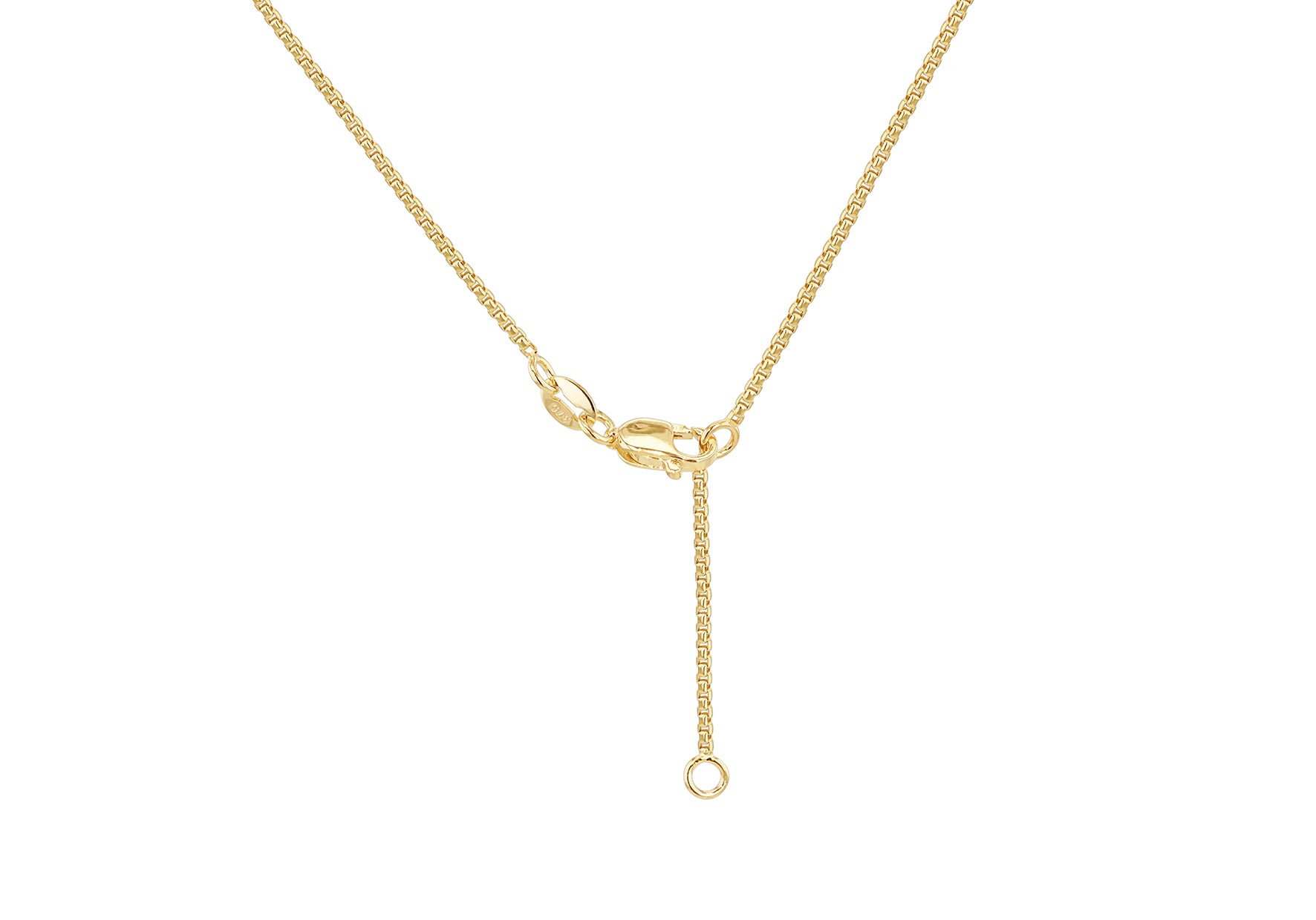 9ct Yellow Gold Bijou Teardrop Pendant