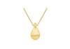 9ct Yellow Gold Full Teardrop Pendant