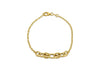 9ct Yellow Gold Rolo Curb Links Bracelet