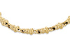 9ct Yellow Gold Dumbbell Bracelet