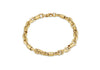 9ct Yellow Gold Belcher Bar Links Bracelet