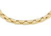 9ct Yellow Gold Square Paper Chain Bracelet
