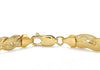 9ct Yellow Gold Triple Plait Wave Herringbone Bracelet
