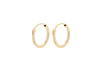 9ct Yellow Gold Small Sleeper Hoop Earrings