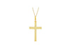 9ct Yellow Gold Crucifix Cross Pendant