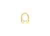 9ct Yellow Gold Nose Piercing Hoop
