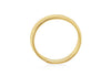 9ct Yellow Gold Slant Ladder Ring