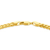14ct Yellow Gold 140 Round Curb Bracelet