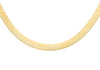 18ct Yellow Gold 60 Herringbone Chain Necklace