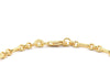18ct Yellow Gold Round Bar & Round Links Belcher Bracelet