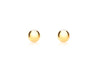 18ct Yellow Gold 3mm Ball Stud Earrings