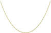 9ct Yellow Gold 25 Twist Curb Chain