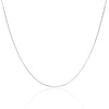 Platinum 30 Round Slim Snake Chain