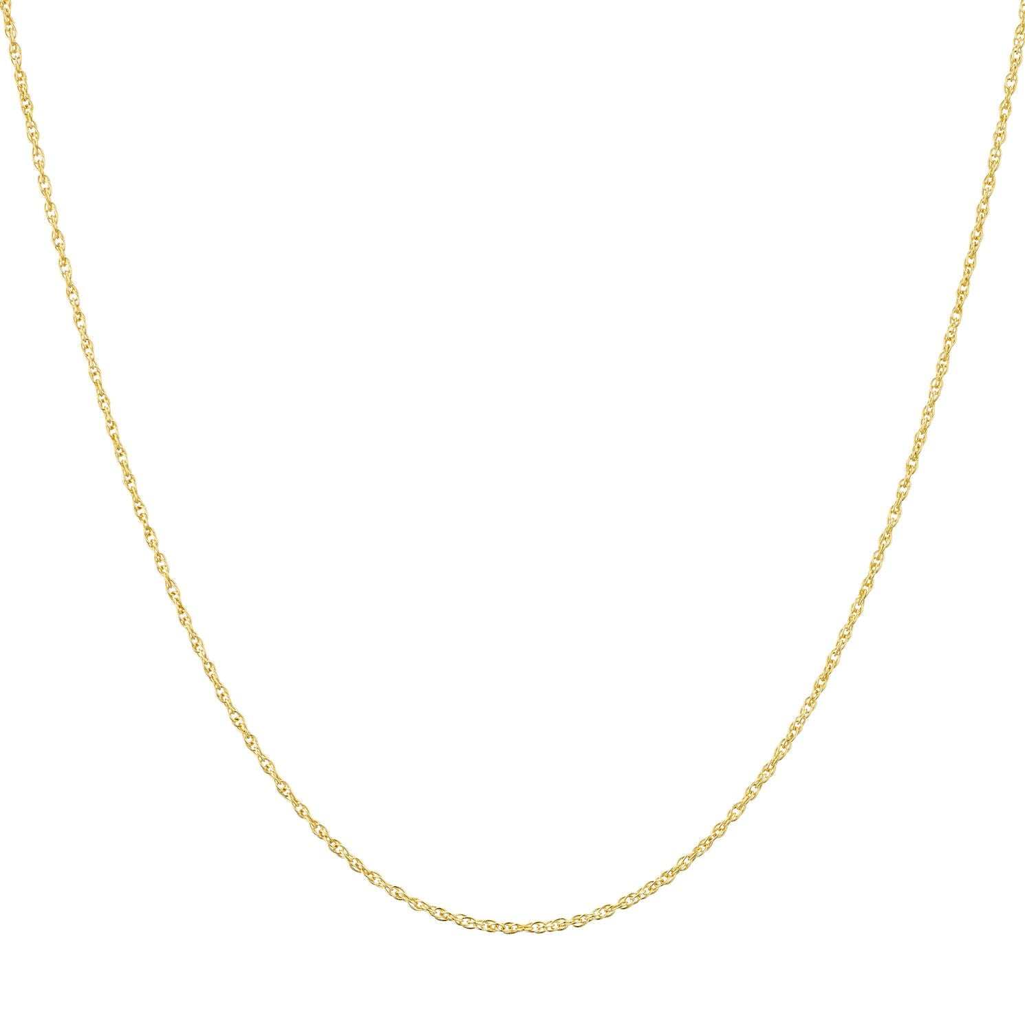 18ct Yellow Gold Slim Prince of Wales Chain