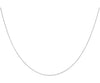 Platinum 15 Venetian Slim Box Chain