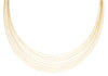 9ct Yellow Gold Cord Strand Necklace