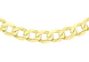 9ct Yellow Gold 150 Diamond Cut Flat Curb Chain