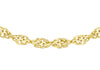 9ct Yellow Gold Diamond Cut Rope Necklace  51m/20"9