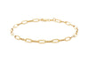 9ct Yellow Gold Paper Chain Bracelet