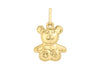 9ct Yellow Gold Sitting Teddy Bear Pendant