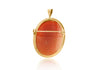 9ct Yellow Gold 0.01ct Diamond Cameo Pendant & Brooch