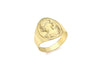 9ct Yellow Gold Oval Cameo Ring