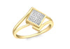 9ct Yellow Gold 0.26t Diamond Ring