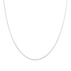18ct White Gold 20 Prince of Wales Chain