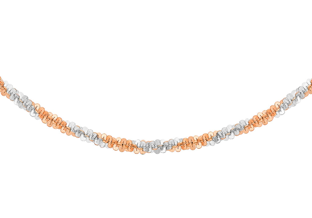 Sterling Silver 40 Two-Tone Tocalle Chain