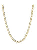 9ct Yellow Gold 150 Diamond Cut Curb Chain