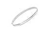 9ct White Gold 4mm Stardust Bangle