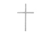 9ct White Gold 0.31t Diamond Cross Slider Pendant