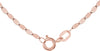 9ct Rose Gold Forzatina Chain