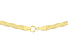 18ct Yellow Gold 35 Quad Herringbone Necklace