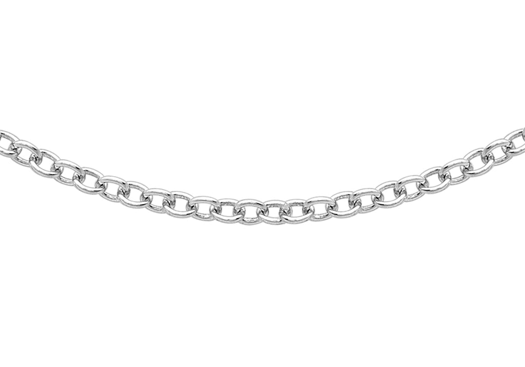 18ct White Gold 40 Trace Chain 41m/16"9