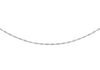 18ct White Gold 20 Prince of Wales Chain 46m/18"9